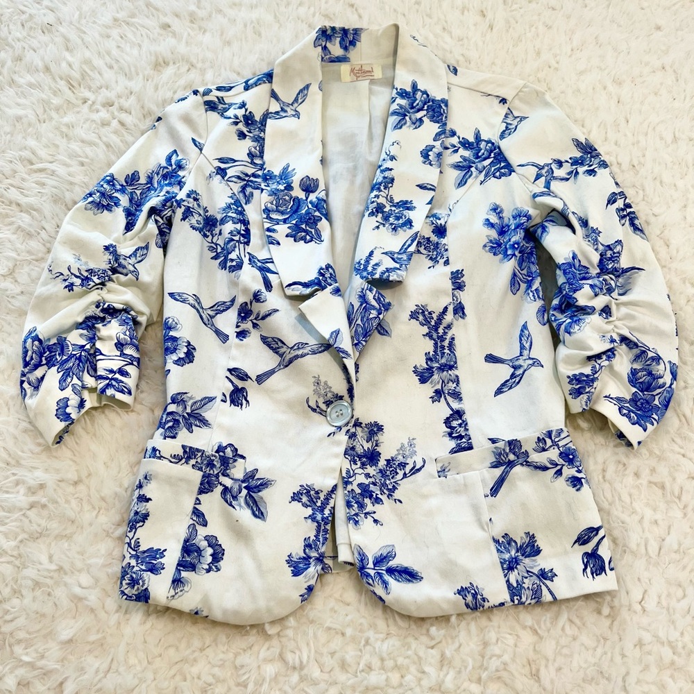 ModCloth Blazer Myrtlewood of California